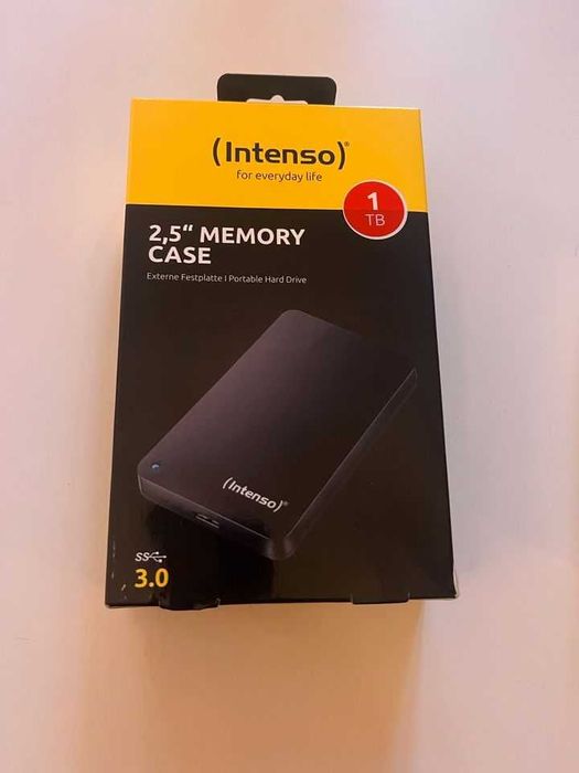Intenso Memory Case 1TB 2,5'' USB 3.0 nowy portable dysk zewnętrzny