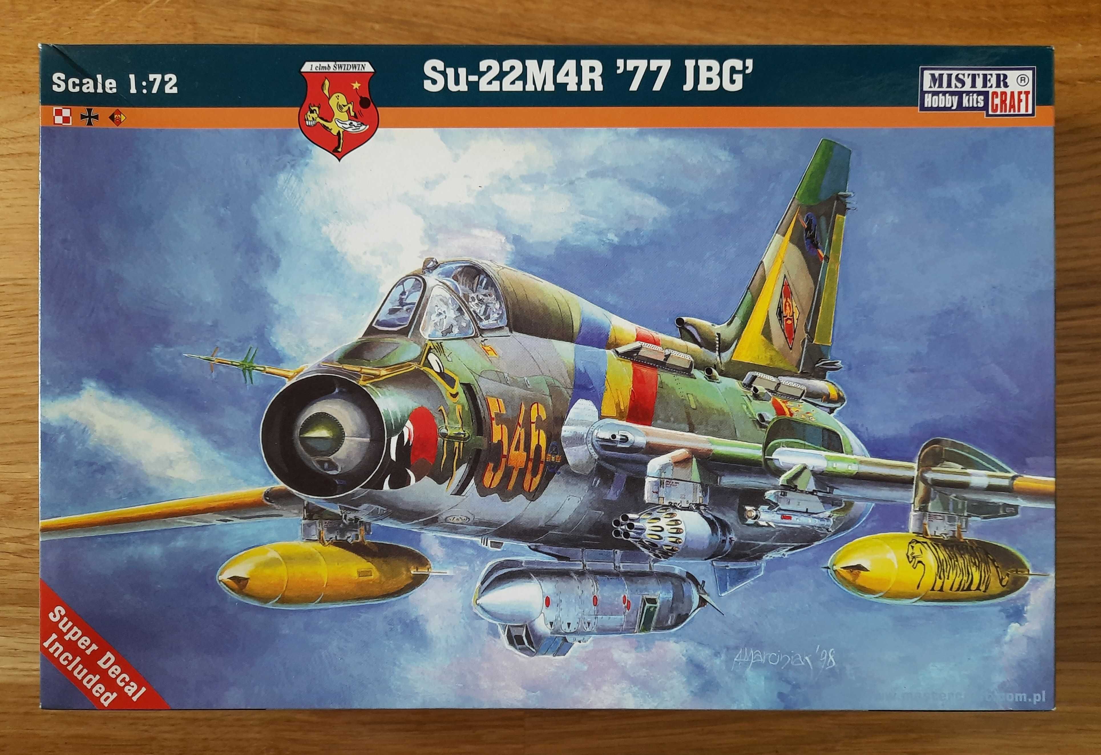 Model do sklejania Su-22M4R "77 JBG" skala 1/72