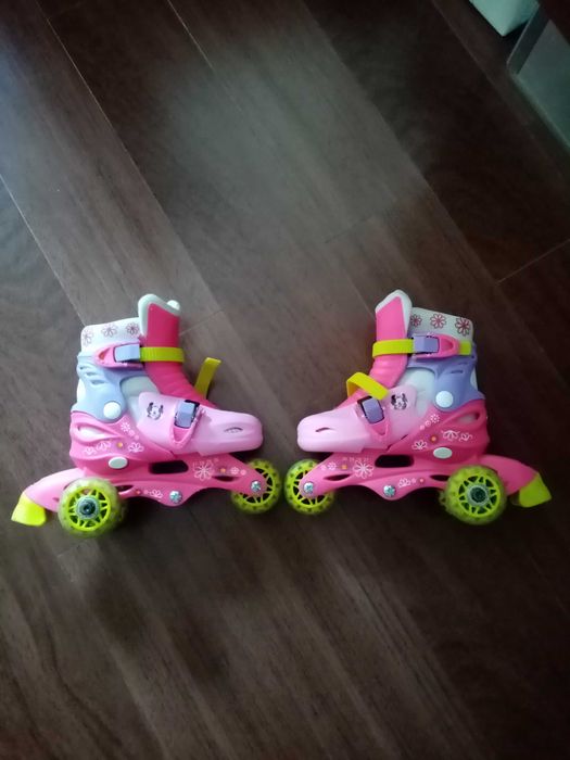Patins em linha para menina