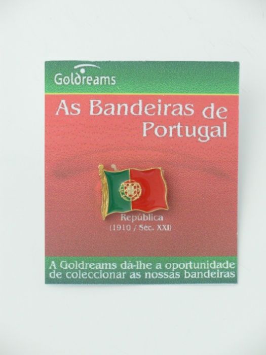 Revenda - Bandeiras de Portugal - 200 Pins - Coleção - Novas