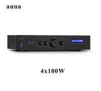 Wzmacniacz stereo Hi-Fi AMP-CD608 DAB 4 x 100 W RMS DAB+, Bluetooth