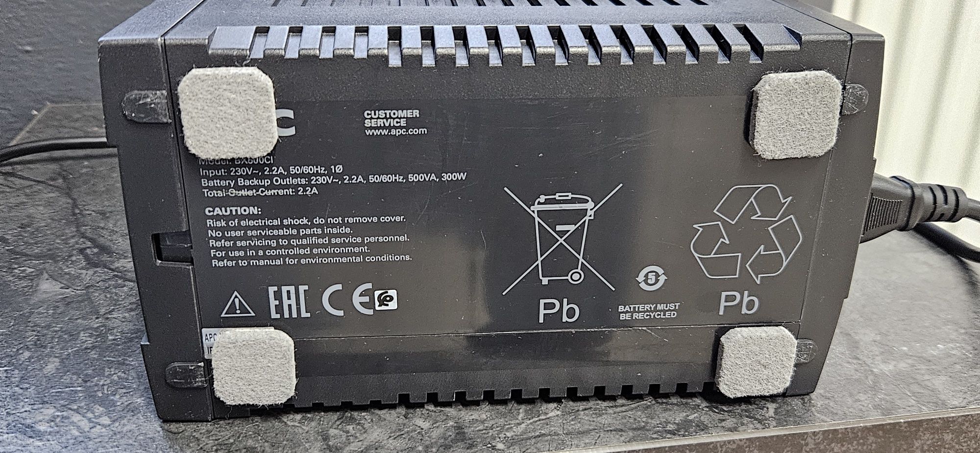 UPS APC Beck-aps 500VA BX500CI