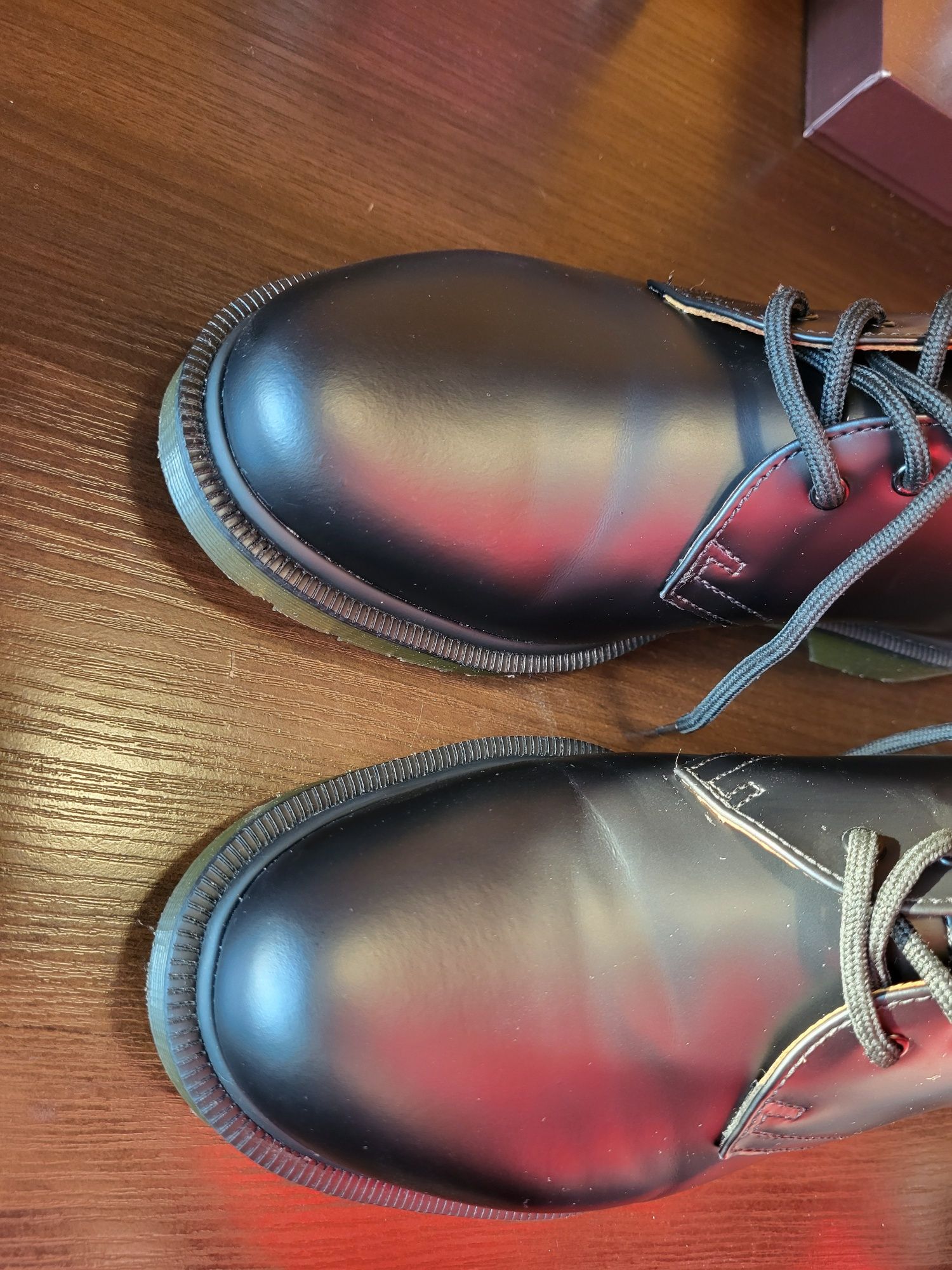 Dr. Martens 1461PW czarne Martensy 41 wkładka 26.5cm stan idealny