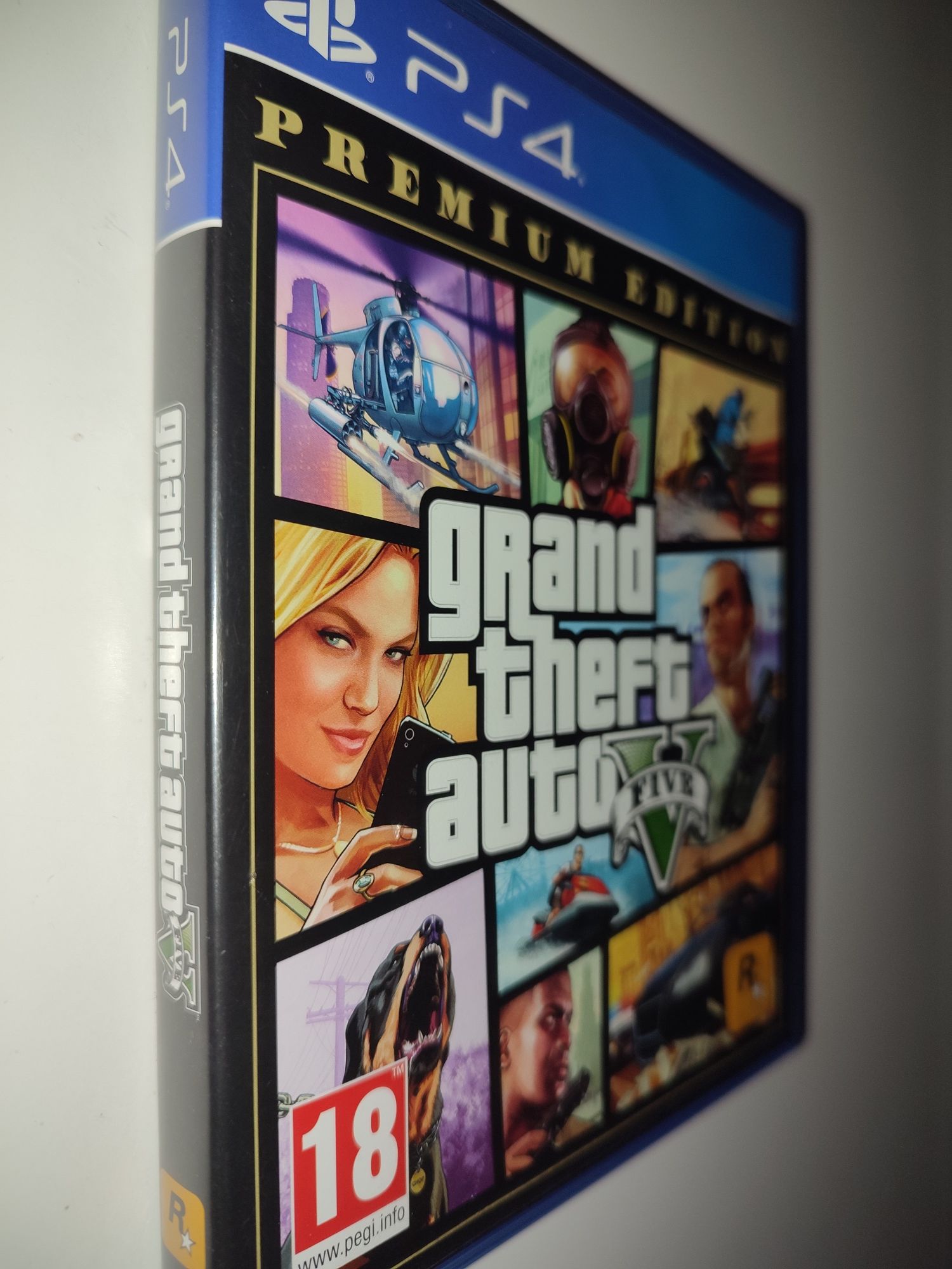 Gra Ps4 Grand Theft Auto V GTA 5 PL gry PlayStation 4 UFC Sniper Mafia