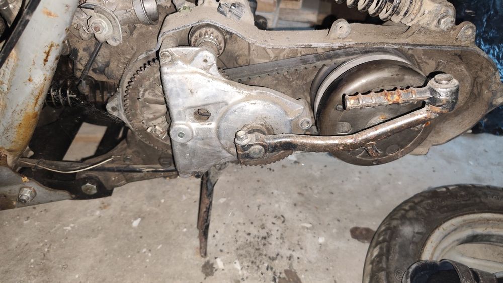 Двигун Suzuki Lets 4/5 Address V50 4T