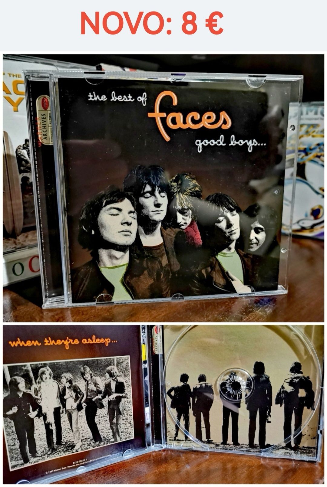 CDs e DVD novos e semi-novos