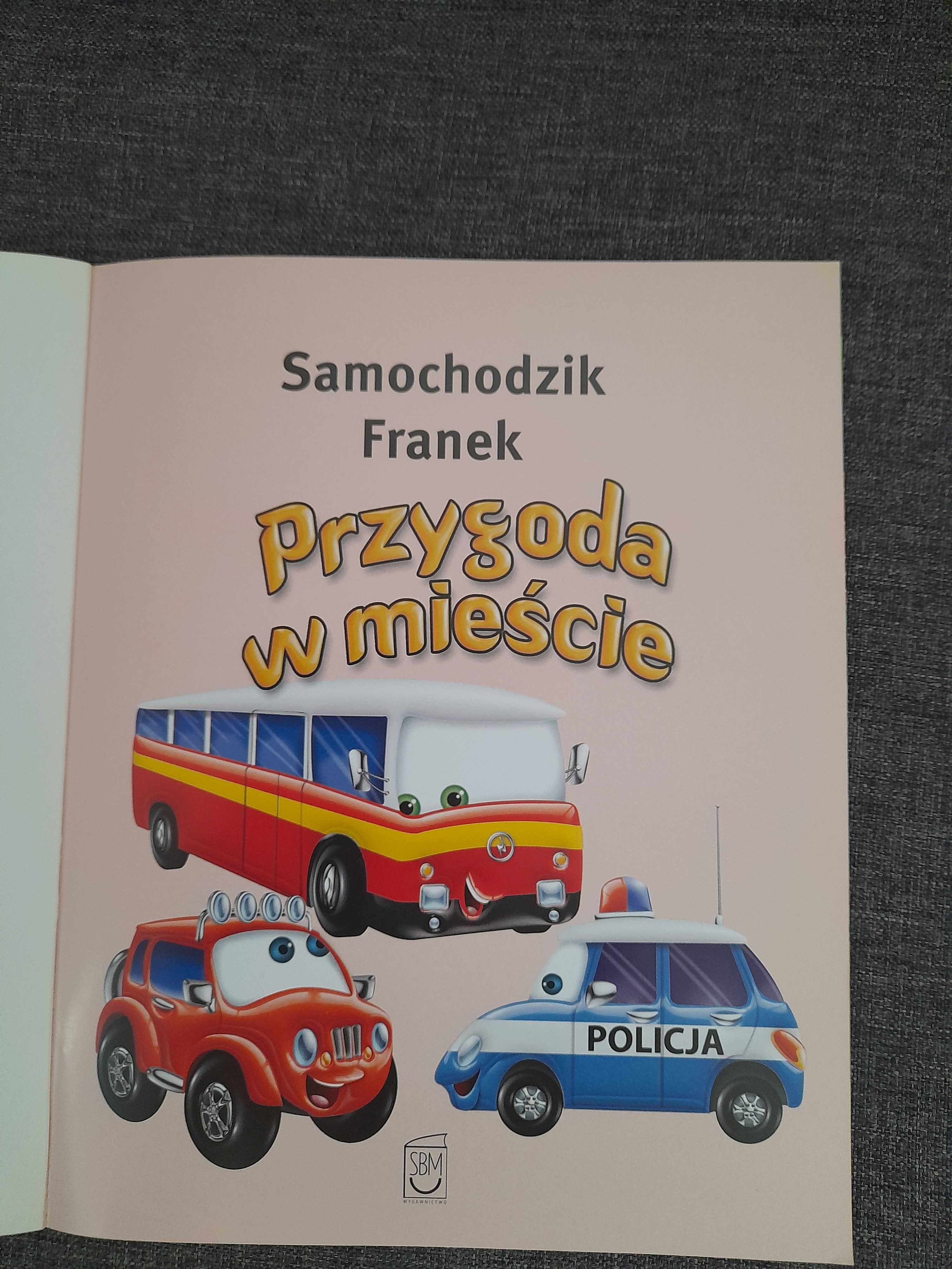 Książeczka z serii Samochodzik Franek: PRZYGODA W MIEŚCIE