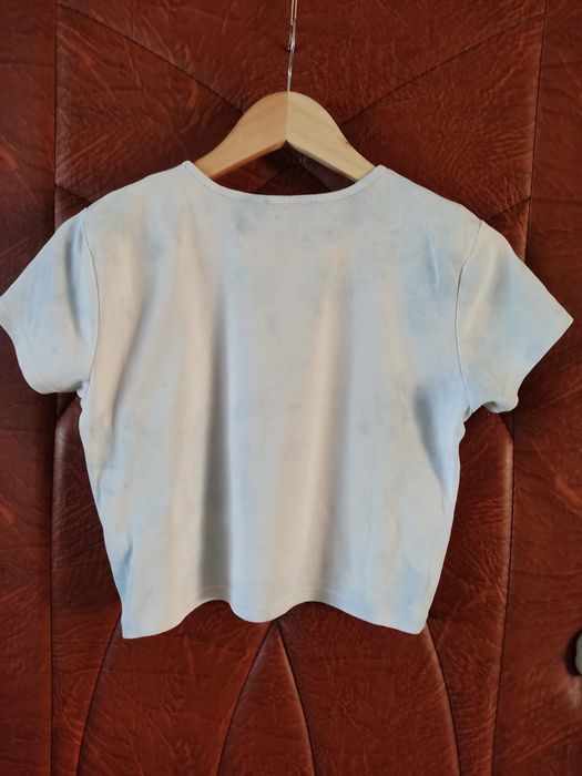 Krótka koszulka crop top Pull&Bear XL