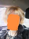 Peruka blond sztuczne włosy przebranie