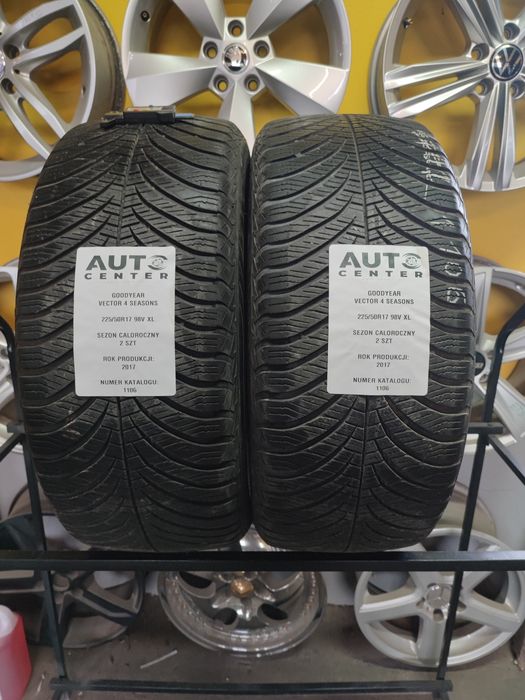 Opony całoroczne 225/50R17 98V XL GoodYear Vector4Seasons | 2szt