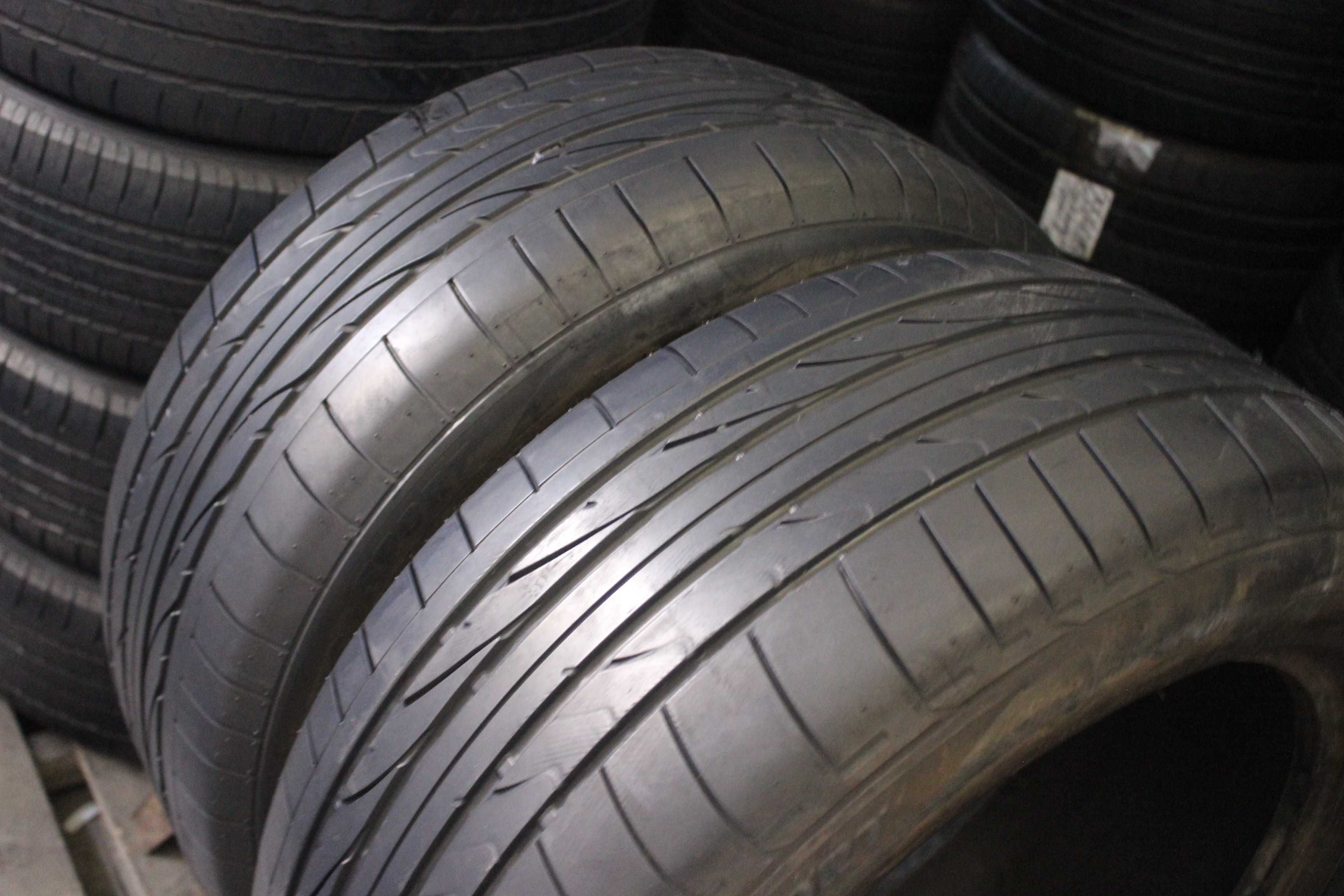 265-50-R19 BRIDGESTONE DUELER H\T 2 штуки пара летней резины GERMANY