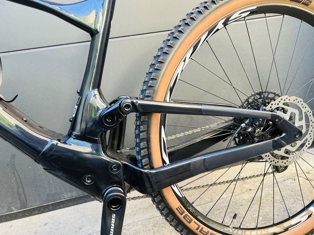Двопідвісний Scott Spark 970 blue L- ка з Документами