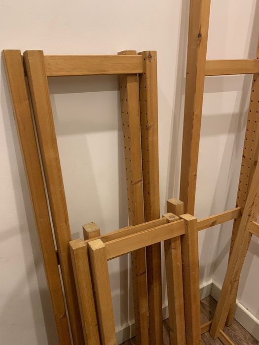 Estantes IVAR com 20 prateleiras