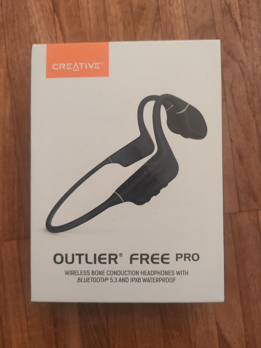 Słuchawki bezprzewodowe Creative Outlier Free Pro na gwarancji