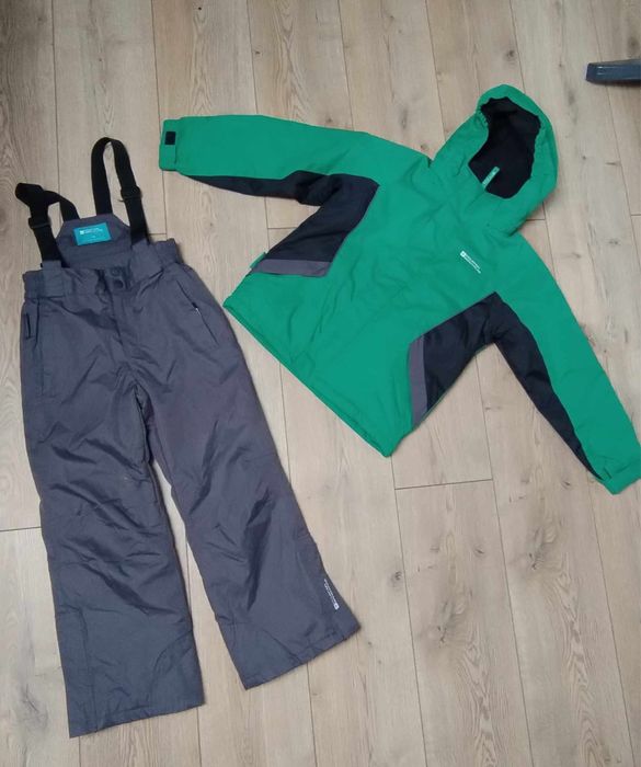 Komplet narciarski snowbordowy 134/140 kurtka + spodnie