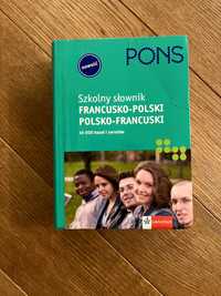 PONS Szkolny słownik francusko-polski polsko-francuski