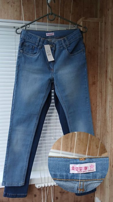 Джинси на дівчинку, нові