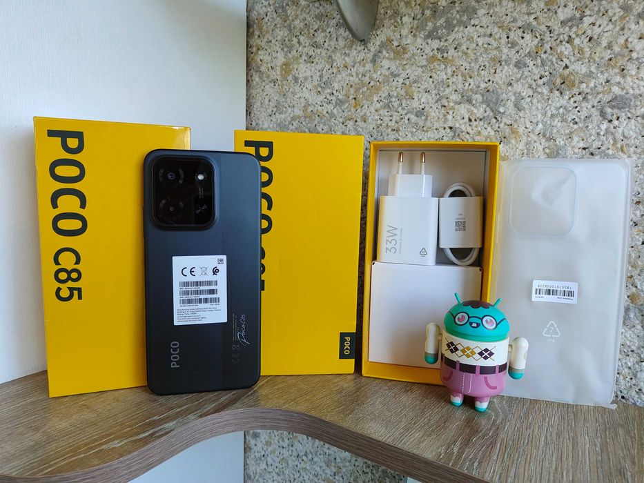 Xiaomi Poco C85 6/128ГБ NFC, 6.9" 120Гц, 6000мАг, 50мп, Новий смартфон