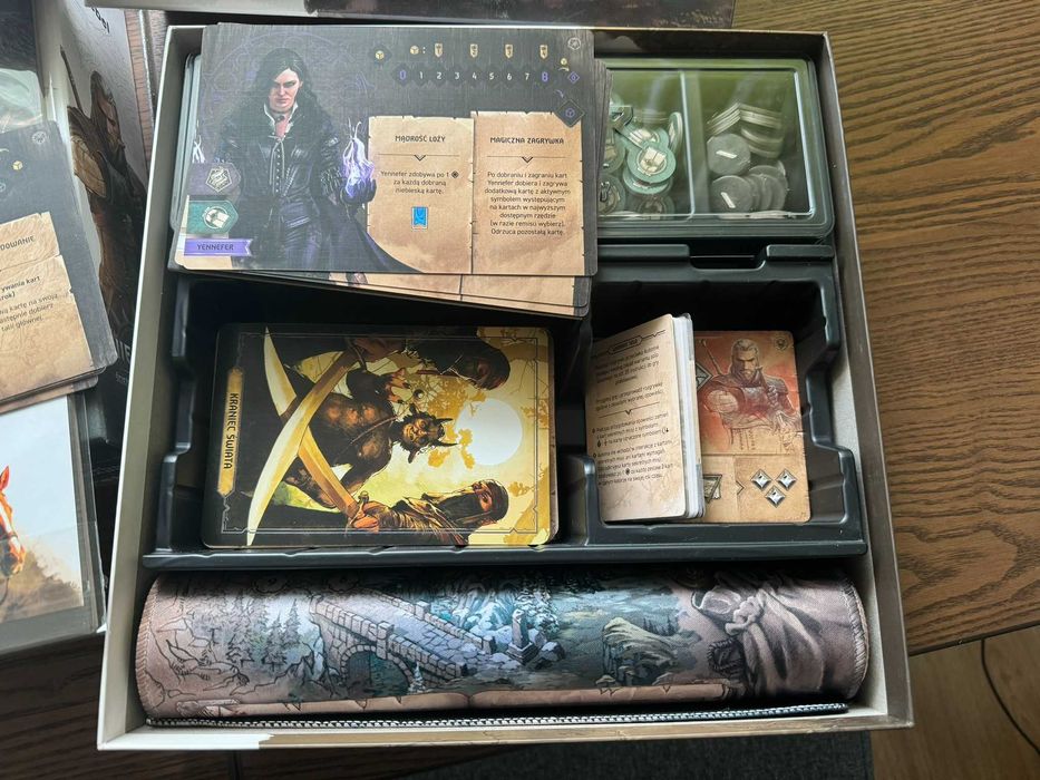 Wiedźmin Ścieżka przeznaczenia + SG + Geralt na płotce jak NOWA