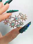 Broche / pregadeira / alfinete de peito - constelação de estrelas, AB