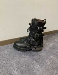new rock steel heeled boots opium y2k sk8