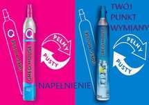 LEWMART LĘBORK wojska polskiego Soda Stream SodaStream gaz CO2