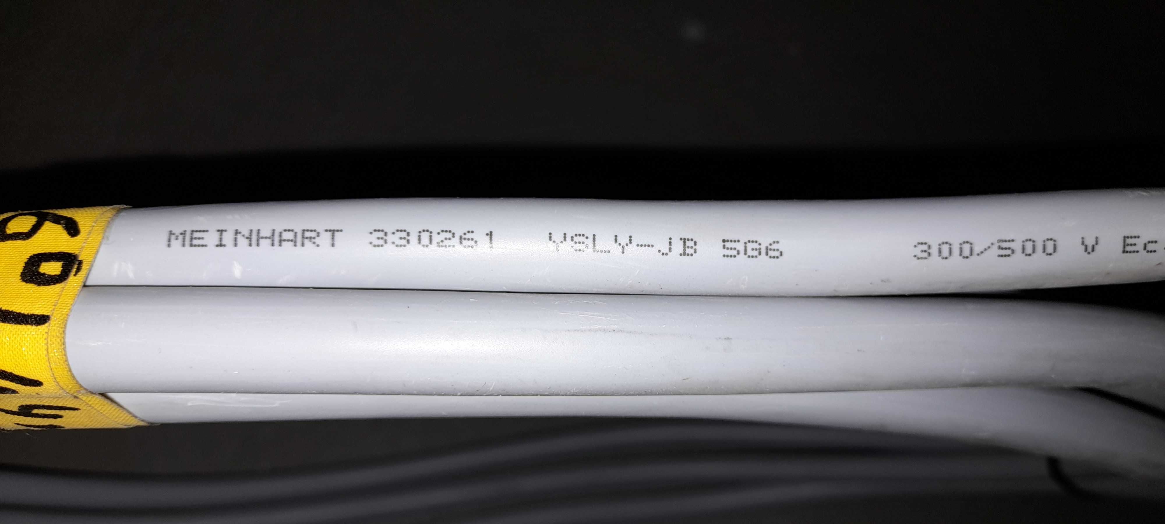 Przewód/ Kabel YSLY-JB 5x6, 300/500V Marki MEINHART