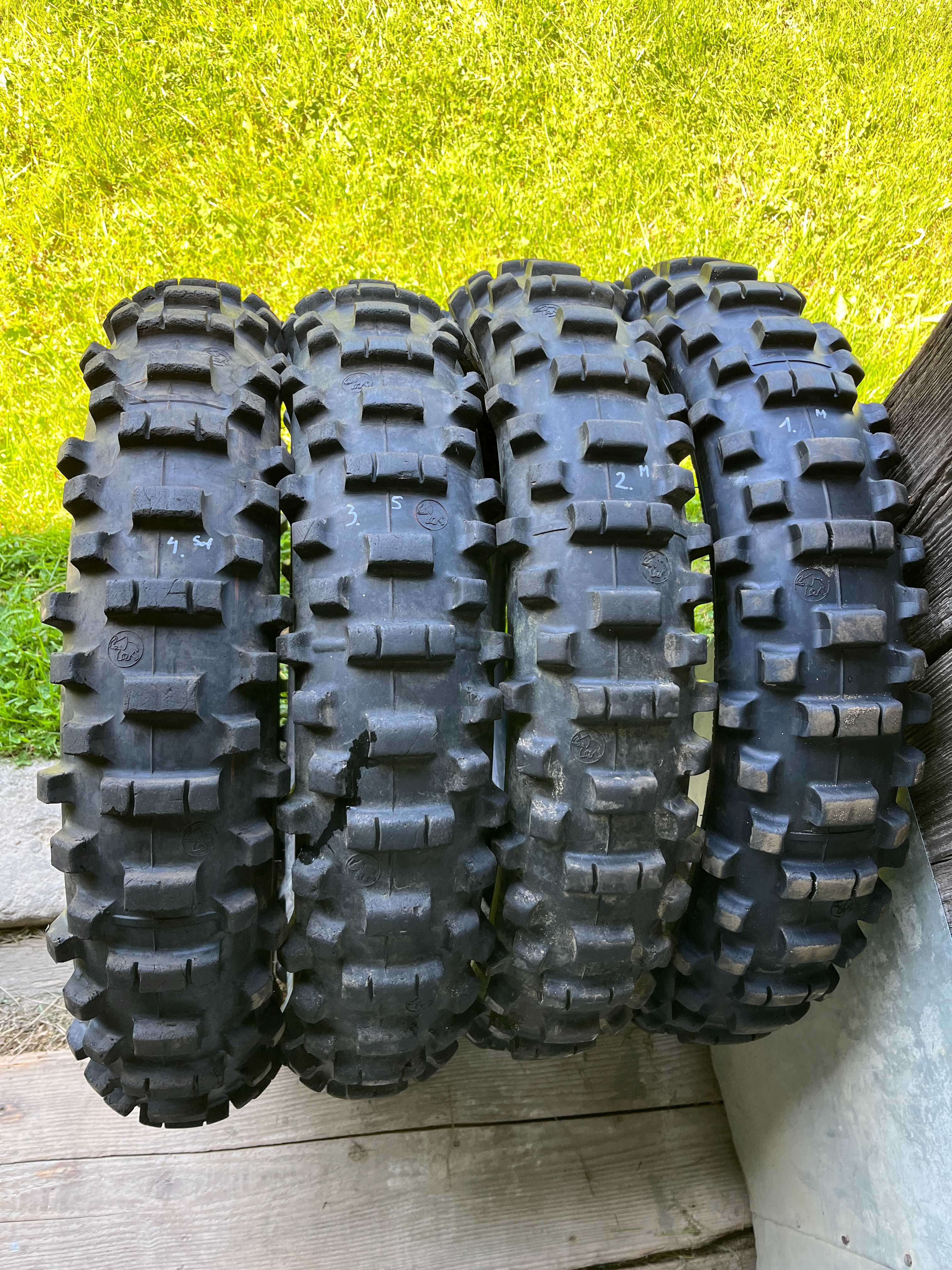 Opony cross enduro 18 19 21 dętka 10 mousse tublis 12 14 16