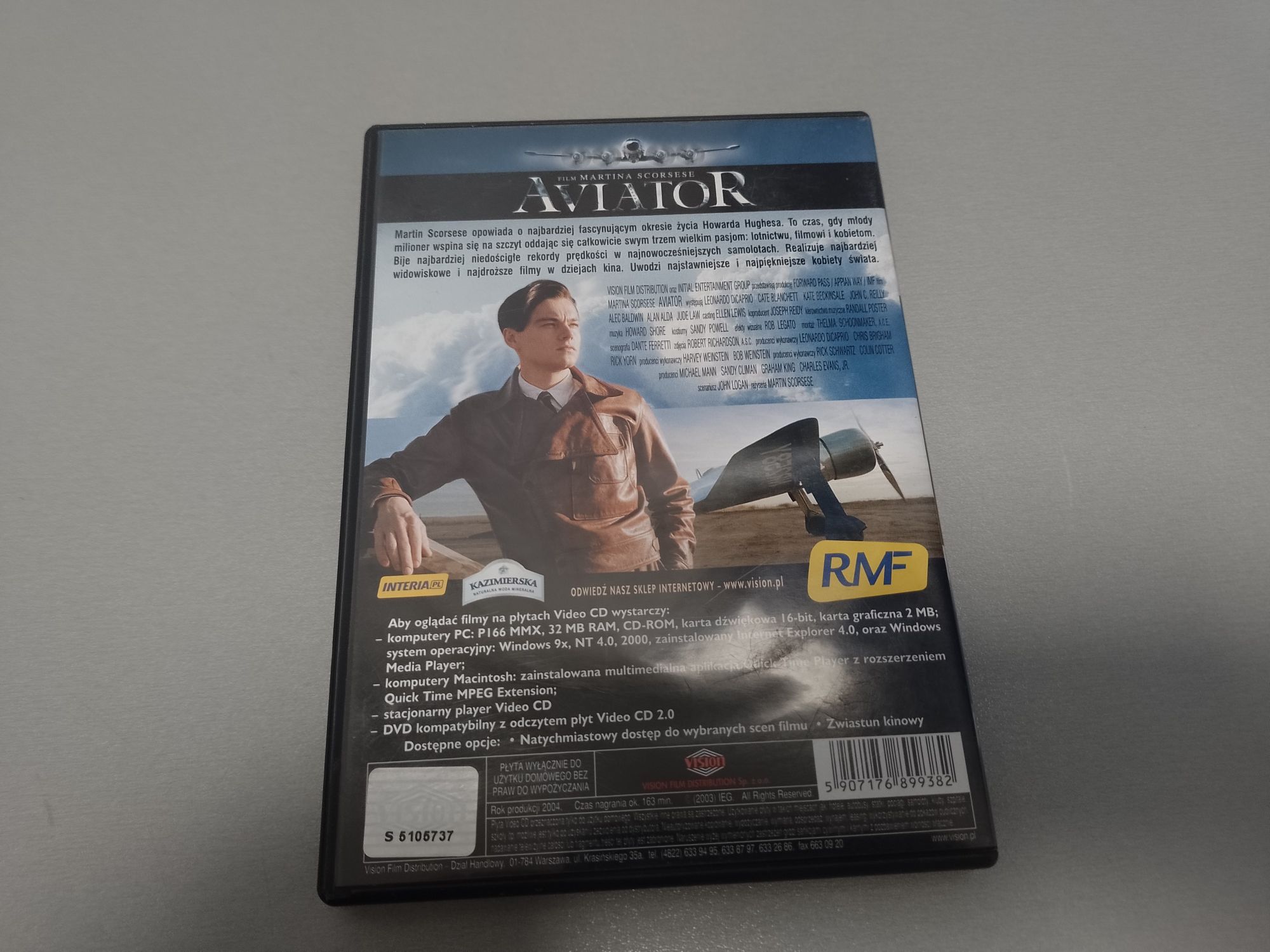 Sprzedam płytę dvd Aviator.