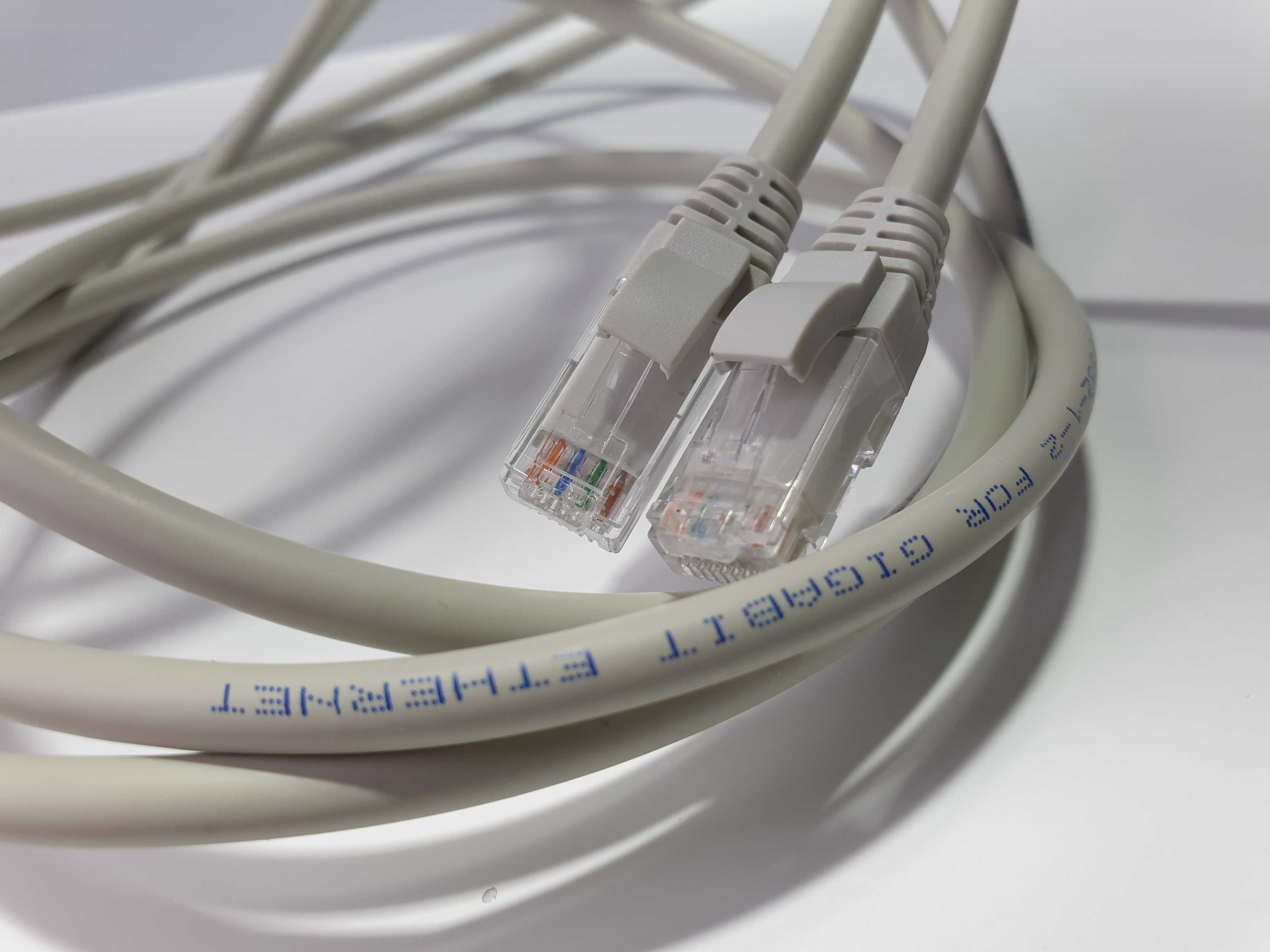 патч корд  Cat6  Gigabit/s  3 метри RJ45