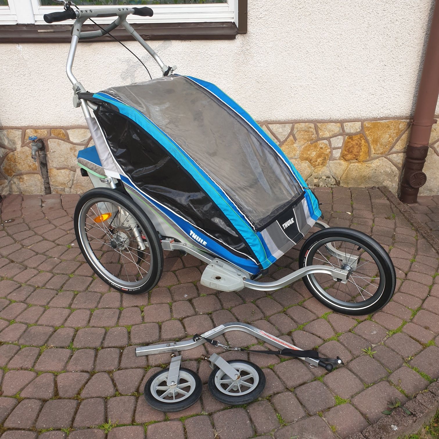 THULE Chariot CX2 przyczepka rowerowa dla dzieci wózek