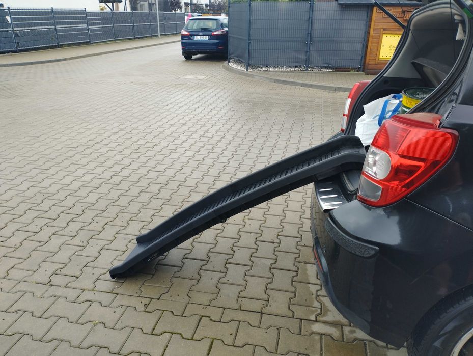 NOWA RAMPA dla dużego psa do samochodu, schodki, platforma