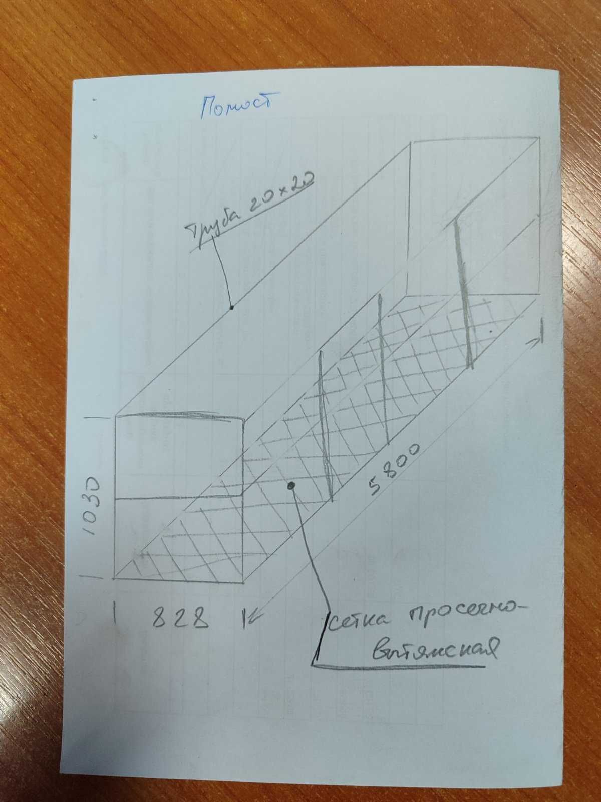 Металлическая лестница и металлический трап.