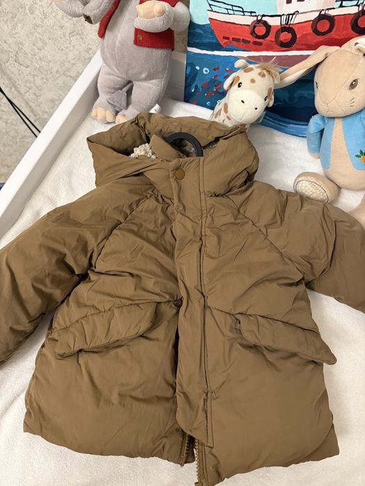 Зимова курточка Zara на 1,6 роки 86 см
