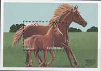 Angola 1997 cena 5,90 zł kat.4€ - konie