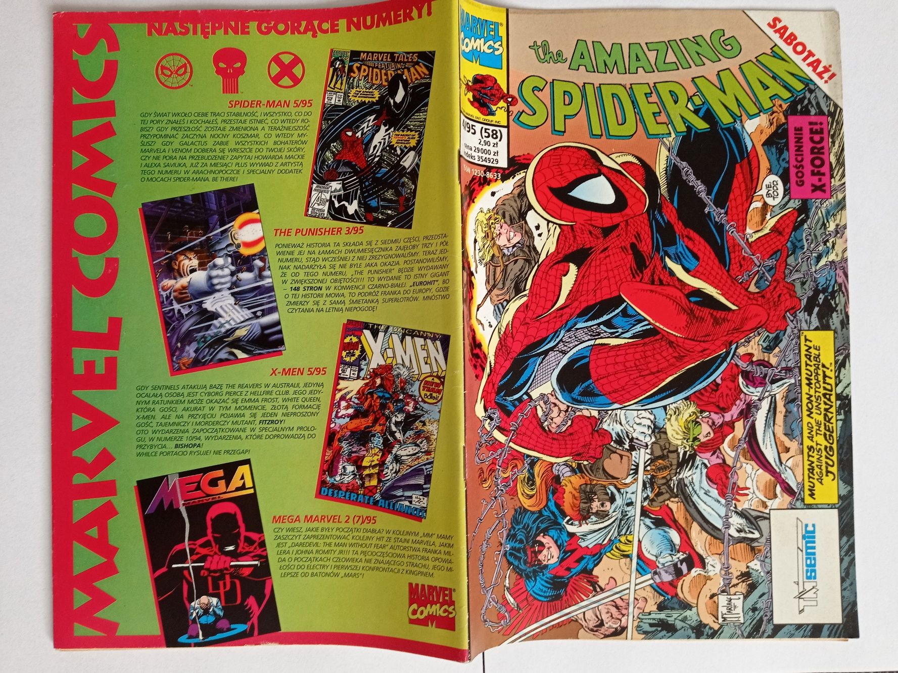 The amazing Spiderman 4/95