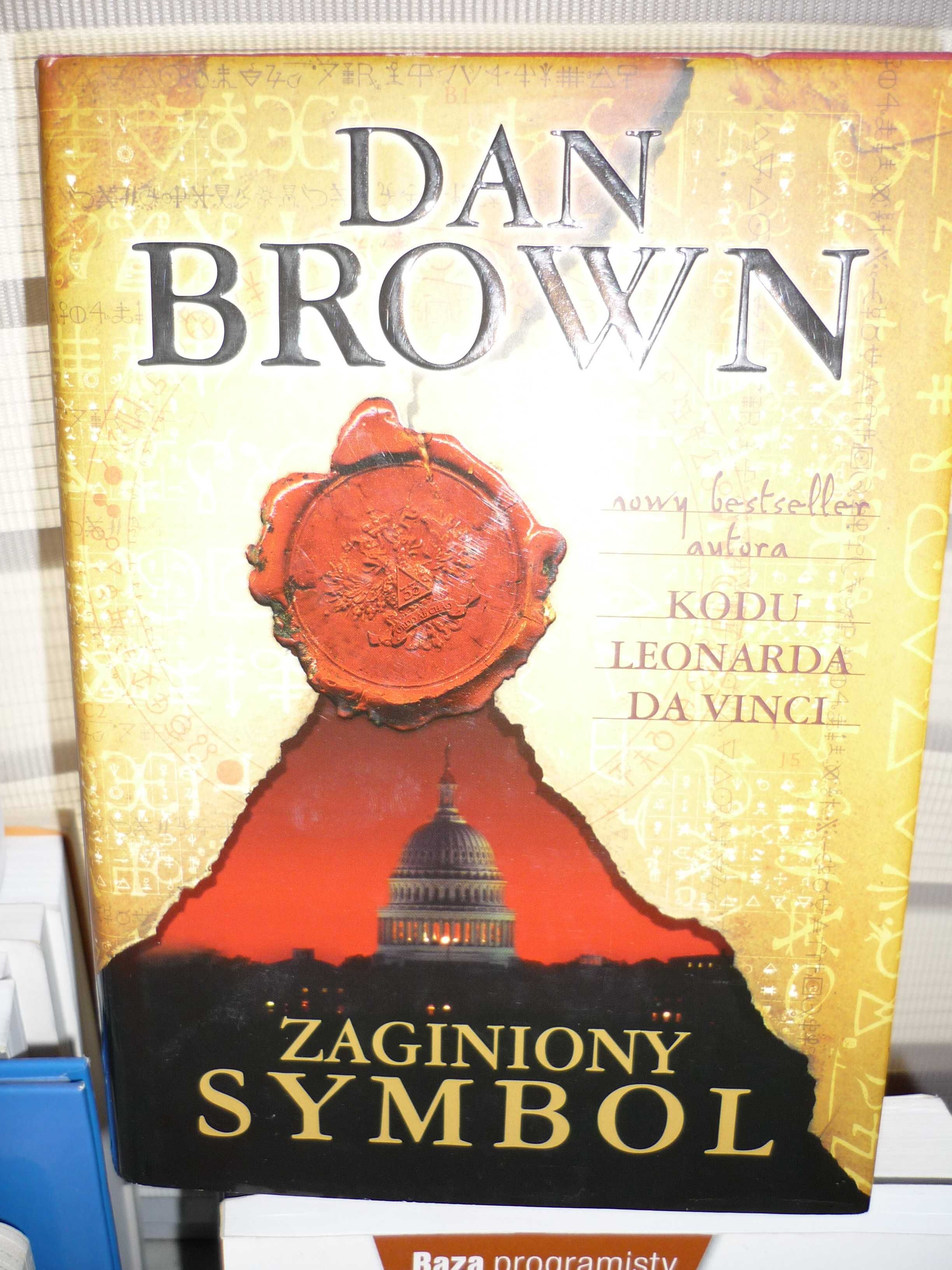 Zaginiony symbol , Dan Brown.