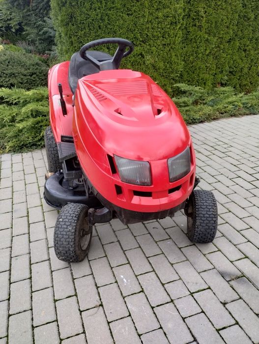 Kosiarka traktorek z koszem