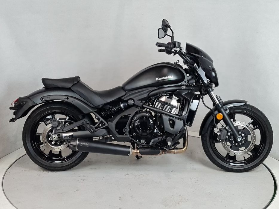 Kawasaki Vulcan 650 ARROW Black Mat 2022 ABS Ładny Przebieg 1300 km !.