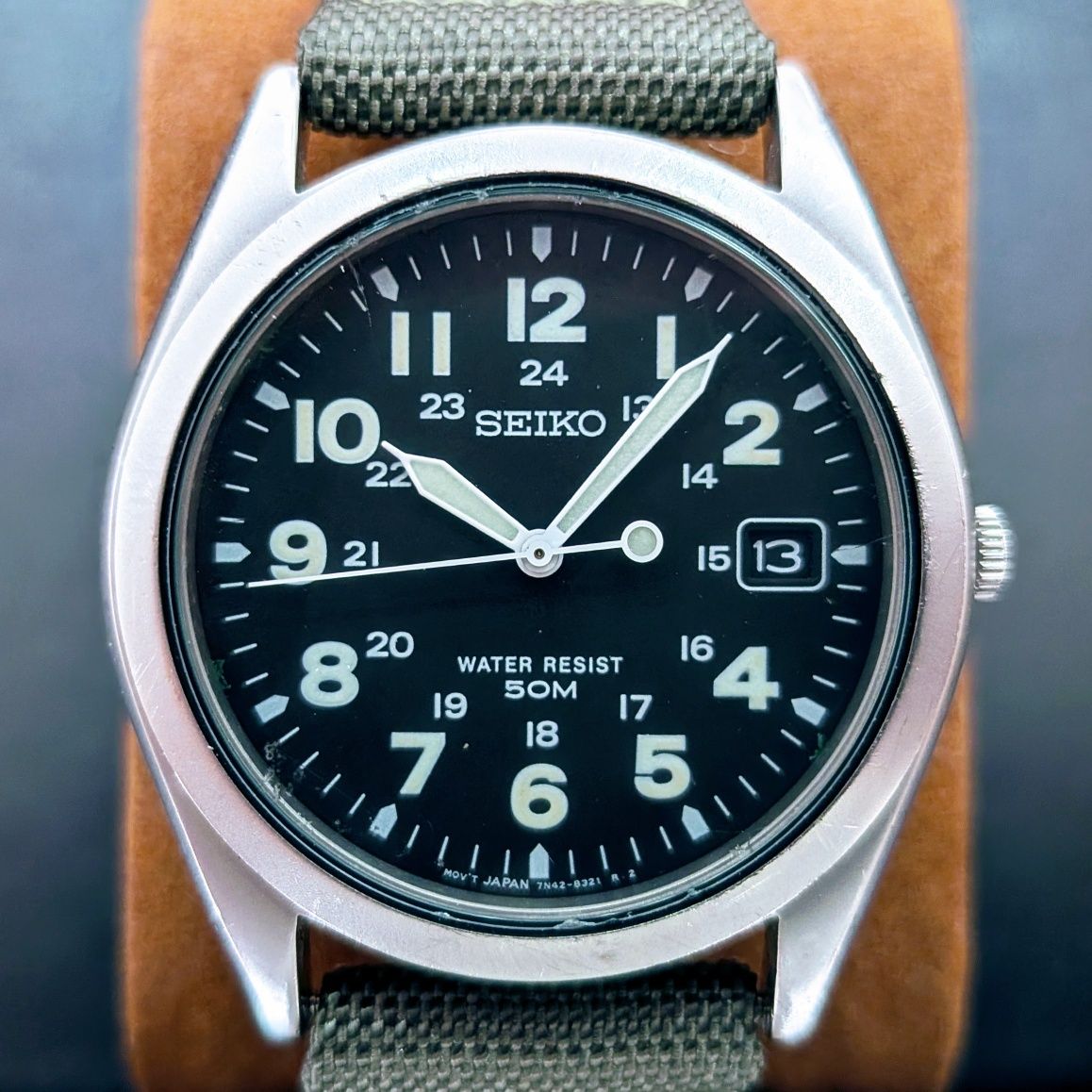 Raro Seiko Militar 7N42-8070