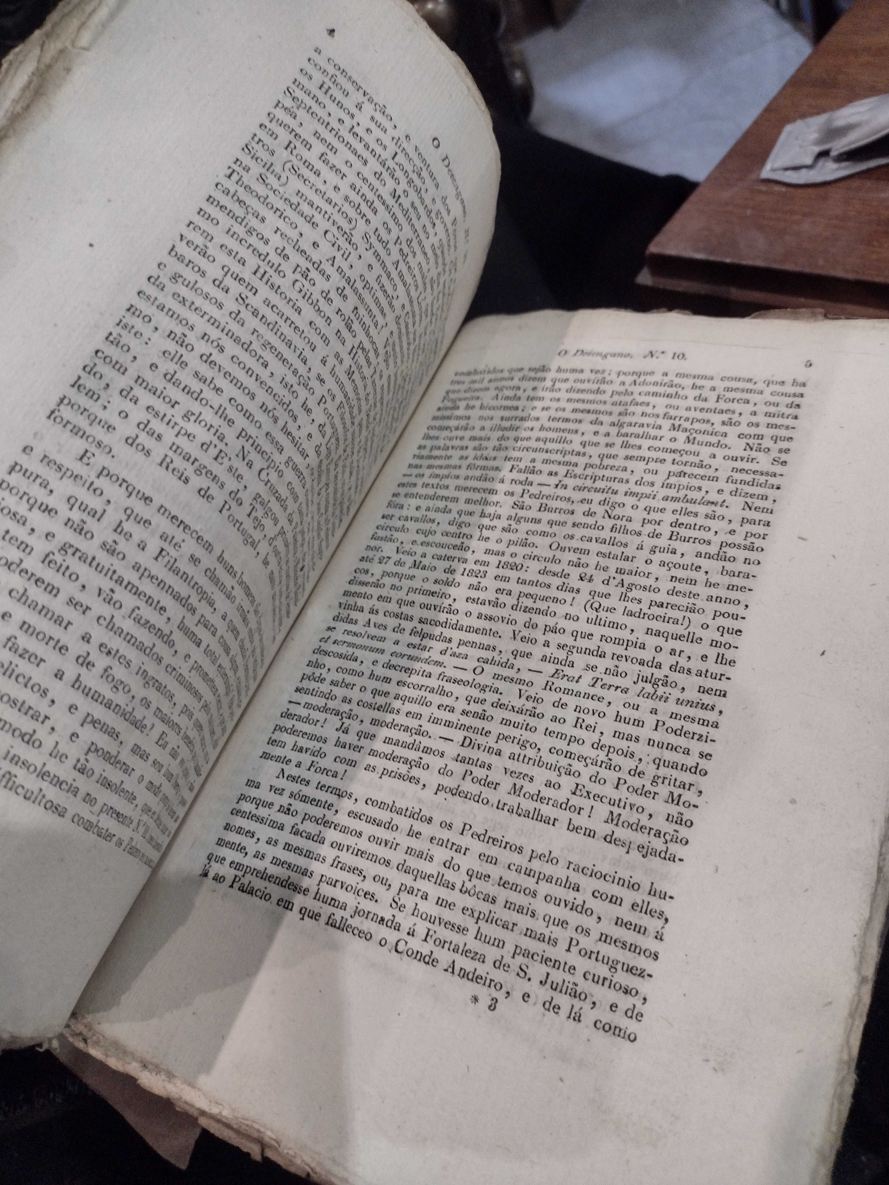 O Desengano Periodico Politico e Moral - 1830 José Agostinho de Macedo