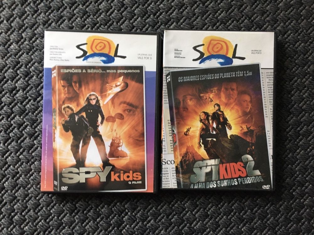 2 DVD’s Spy Kids