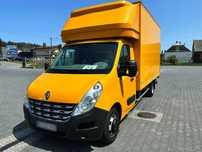 Renault Master 150 DCI Kontener + Winda 750 kg Bliźniaki  NR.21 Klimatyzacja, Bliźniaki, Winda 8 palet