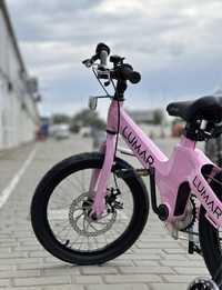 Велосипед магниевый Люмар 16(Розовый на подарок)