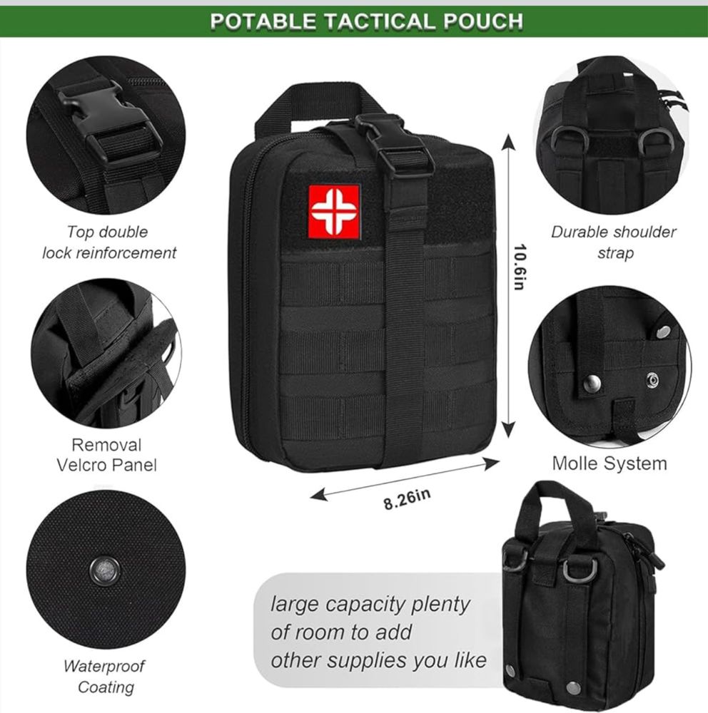 Kit de Sobrevivência Profissional 35 em 1 - Esteja Preparado