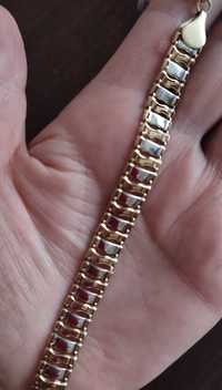 Złota bransoletka 6.41 P.585 19 cm