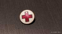 Stara niemiecka odznaką cywilnego Korpusu Czerwonego Krzyża