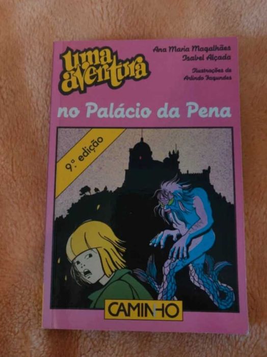 Livro 'uma aventura no Palácio da Pena'