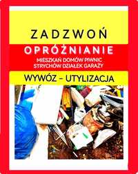 Wywóz Mebli Gruzu Opróżnianie Mieszkań Czyszczenie Piwnic Cały Śląsk