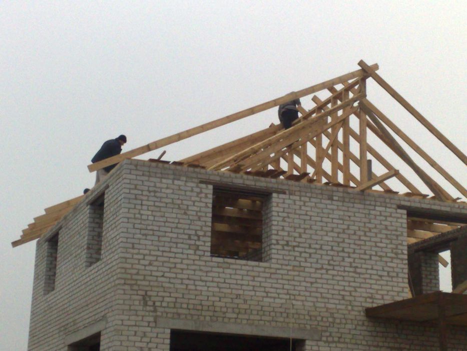 Строительный коллектив  под ключ,кровля,кладка,бетонирование.